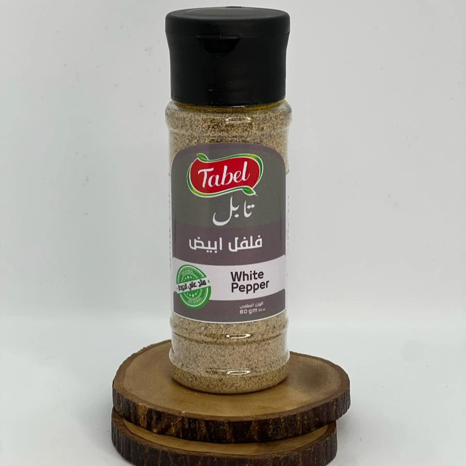 فلفل أبيض عبوة 80 جرام